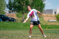 Pool play at USAU Master's Championships