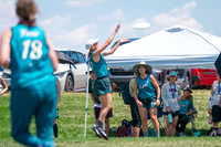 Pool play at USAU Master's Championships