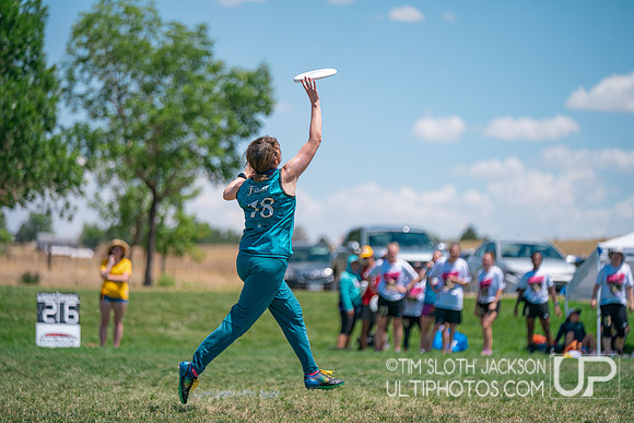 Pool play at USAU Master's Championships