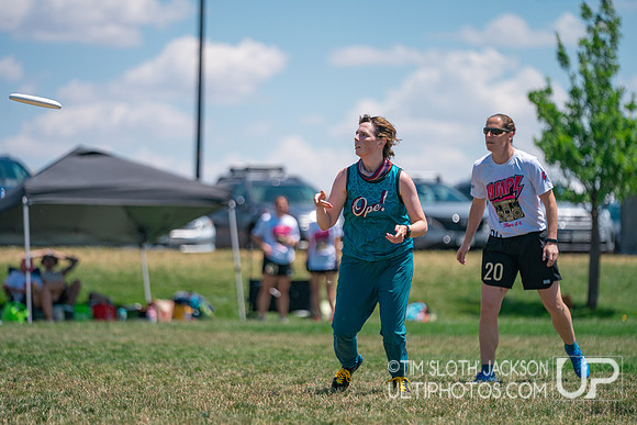 Pool play at USAU Master's Championships