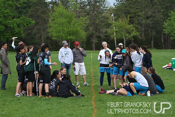 USAU 2013 HS Northeasterns -- Saturday, Girls Round Three