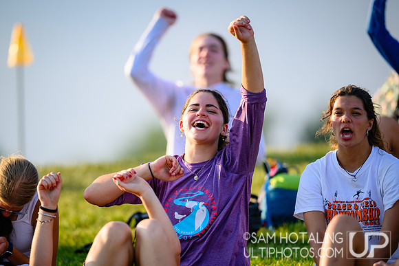 Color of Ultimate showcase game during International Club Championships at Aurora Sports Park
