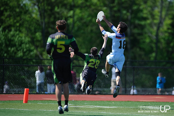MLU Spinners Vs. Rumble