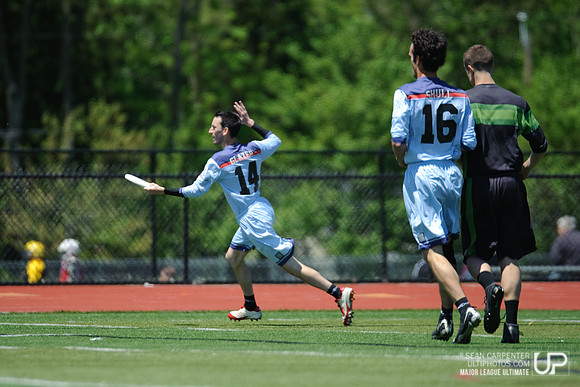 MLU Spinners Vs. Rumble