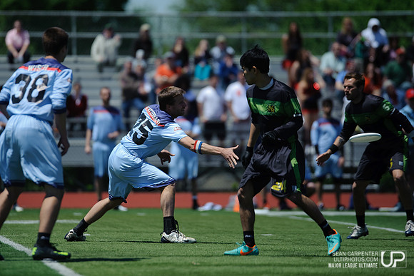 MLU Spinners Vs. Rumble