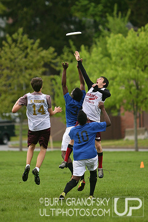 USAU 2013 HS Northeasterns -- Sunday, Open Pre-Quarters
