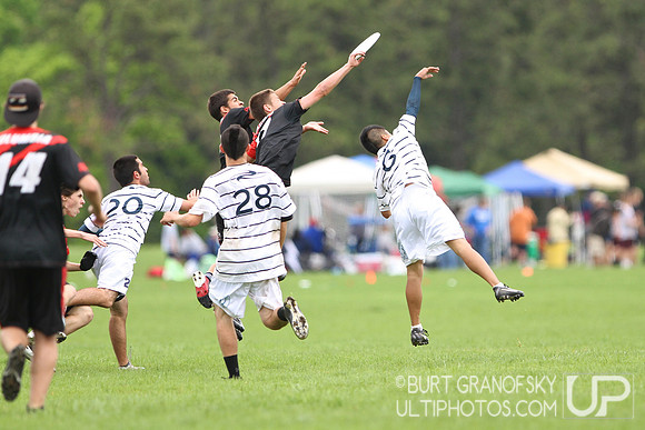 USAU 2013 HS Northeasterns -- Sunday, Open Quarterfinals