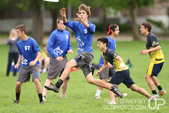 USAU 2013 HS Northeasterns -- Sunday, Open Quarterfinals