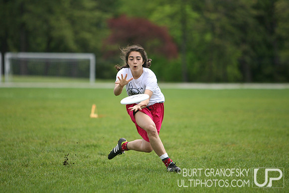 USAU 2013 HS Northeasterns -- Sunday, Girls Quarterfinals