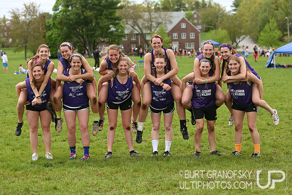 USAU 2013 HS Northeasterns -- Sunday, Girls Quarterfinals