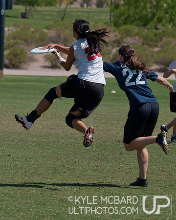 Sunday women's action from SW D-I Regionals 2012