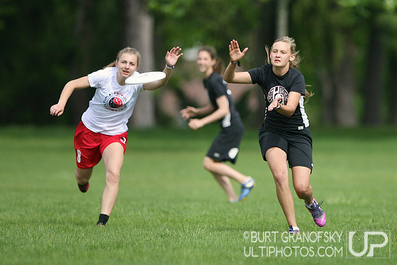 USAU 2013 HS Northeasterns -- Saturday, Girls Round One