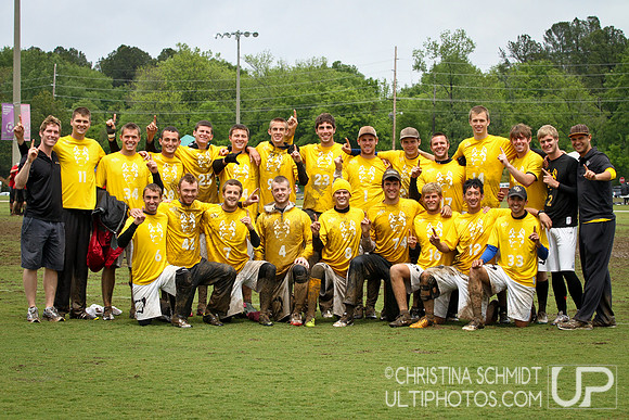 Finals: UCF v. UGA - Open Sun - Southeast D-I Regionals - USAU College 2013