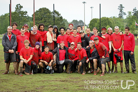 Finals: UCF v. UGA - Open Sun - Southeast D-I Regionals - USAU College 2013