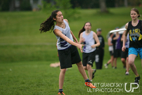 USAU 2013 HS Northeasterns -- Saturday, Girls Round Five