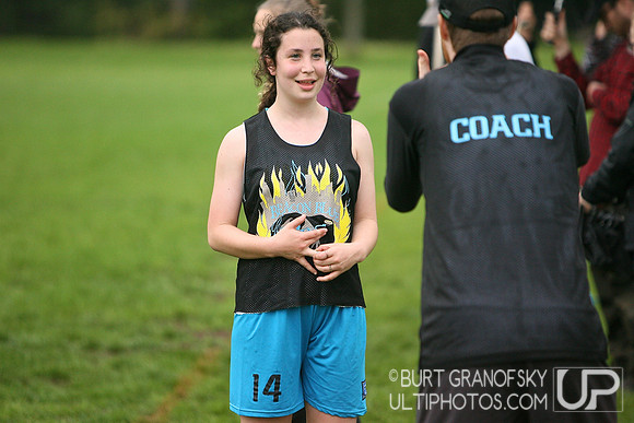 USAU 2013 HS Northeasterns -- Saturday, Girls Round Five