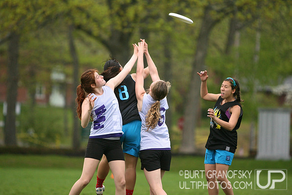 USAU 2013 HS Northeasterns -- Saturday, Girls Round Five