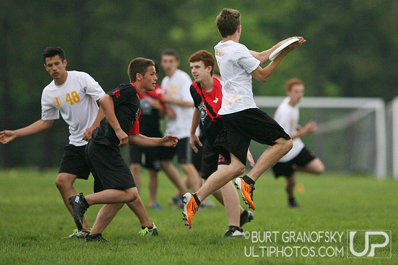 USAU 2013 HS Northeasterns -- Saturday, Open Round Five