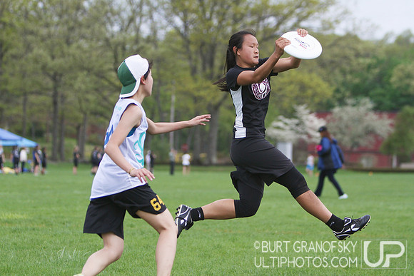 USAU 2013 HS Northeasterns -- Saturday, Girls Round Three