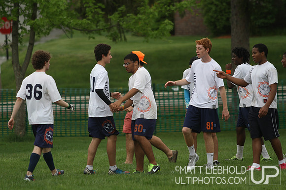 2013 USA Ultimate High School Northeastern Championships - Round 3 - Open