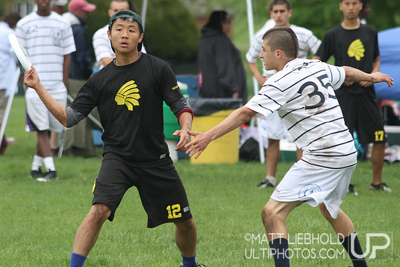 2013 USA Ultimate High School Northeastern Championships - Round 3 - Open
