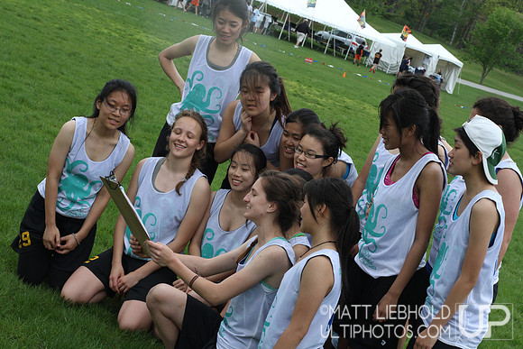 2013 USA Ultimate High School Northeastern Championships - Round 2 - Girls
