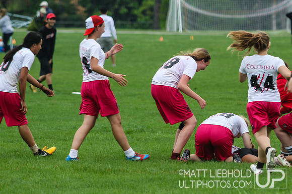 2013 USA Ultimate High School Northeastern Championships - Round 4 - Girls