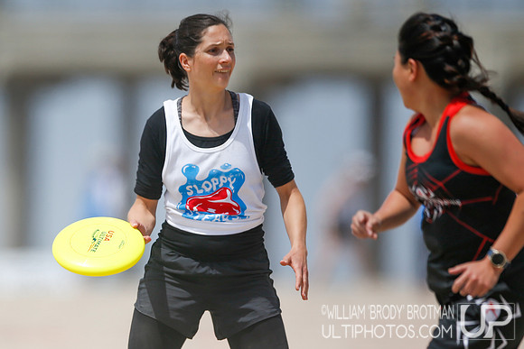Day 2 of 2023 USA Ultimate Beach Championships.