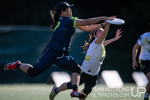 San Francisco Falcons at Seattle Tempest in semifinals at WUL Championship Weekend