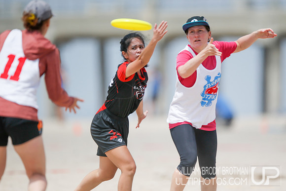 Day 2 of 2023 USA Ultimate Beach Championships.