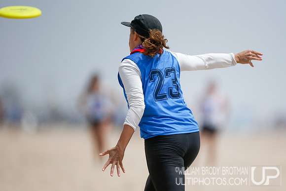 Day 2 of 2023 USA Ultimate Beach Championships.