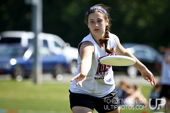 Semis - Sun Girls - USAU 2013 HS Southerns