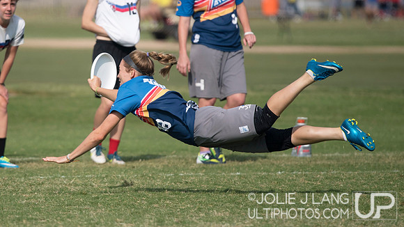 Ozone vs Phoenix - Placement Games - USAU Club Nationals 2015