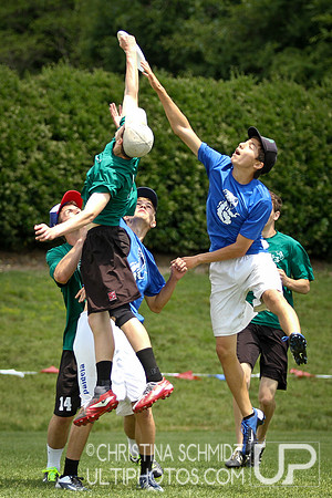Semis - Open Sun - USAU 2013 HS Southerns