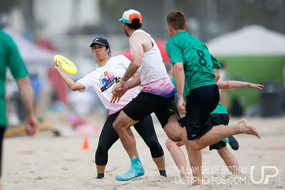 Day 1 of 2023 USA Ultimate Beach Championships.