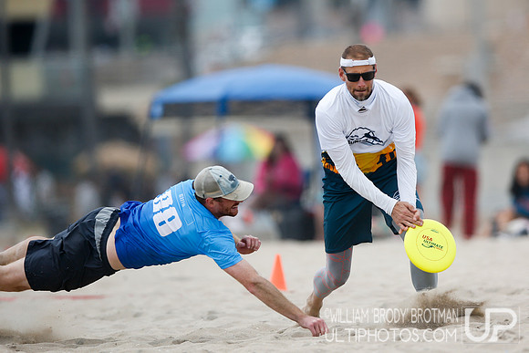Day 1 of 2023 USA Ultimate Beach Championships.