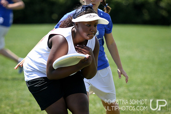Semis - Sun Girls - USAU 2013 HS Southerns
