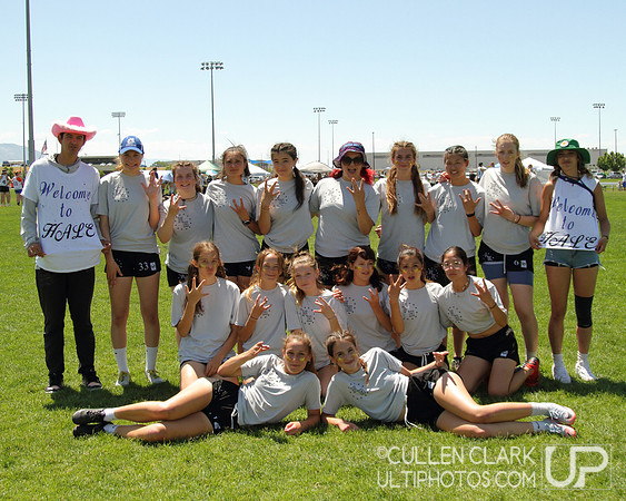 06/16/2023 - High School National Invite (HSNI), Salt Lake City, UT Nathan Hale Team Photo. Copyright Cullen Clark for Ultiphotos