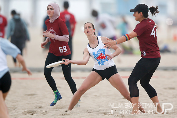 Day 1 of 2023 USA Ultimate Beach Championships.