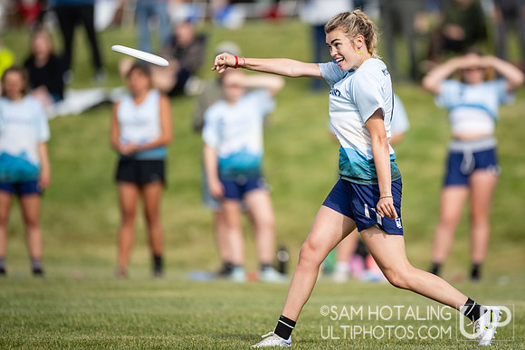 Carleton Syzygy vs Vermont Ruckus in quarterfinals at USAU DI College Nationals