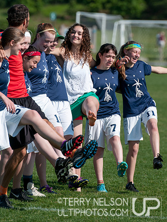 Play-In Game - Sun Girls - USAU 2013 HS Southerns