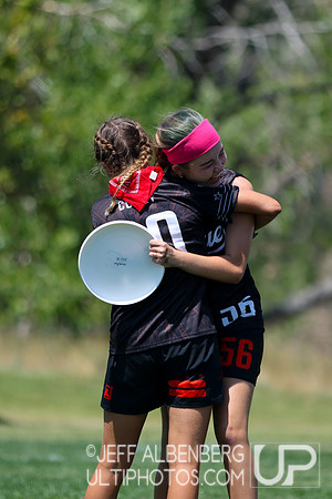 Pool play at USAU Youth Club Championships