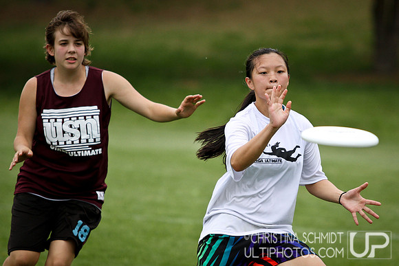 Round 4 - Sat Girls - USAU 2013 HS Southerns