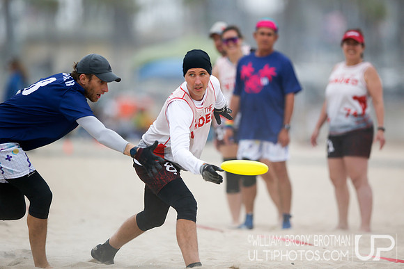 Day 1 of 2023 USA Ultimate Beach Championships.