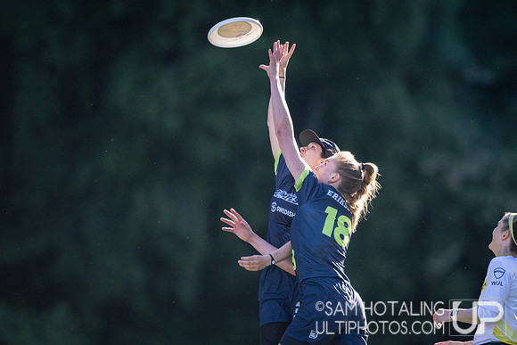 San Francisco Falcons at Seattle Tempest in semifinals at WUL Championship Weekend