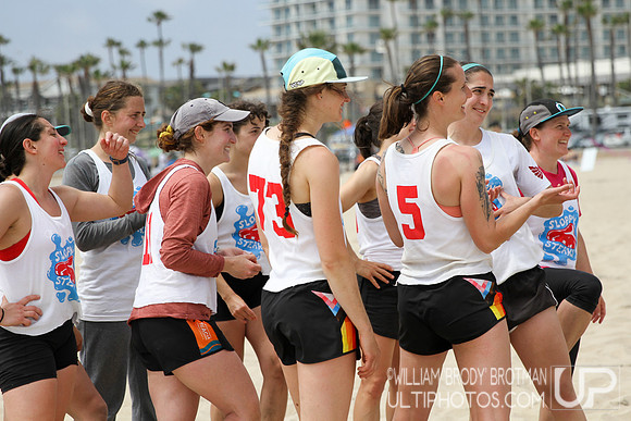 Day 2 of 2023 USA Ultimate Beach Championships.