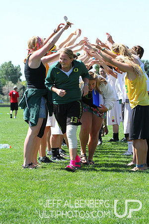 Sunday Women's Quarter-Final action from 2012 College Nationals