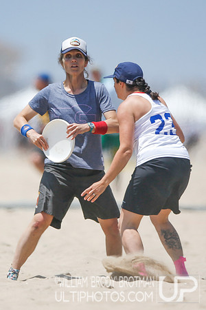 Day 2 of 2023 USA Ultimate Beach Championships.