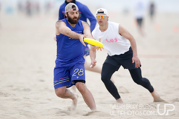 Day 1 of 2023 USA Ultimate Beach Championships.