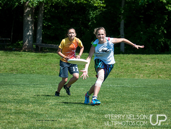 Semis - Sun Girls - USAU 2013 HS Southerns